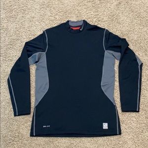 Nike Pro Combat Hyperwarm fitted men’s shirt.